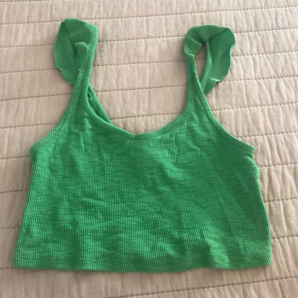 Urban outfitters crop ribbed tank